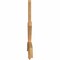 Ekena Millwork Alberta Smooth Timber Gable Bracket, Western Red Cedar, 84"W x 28"H x 1 1/2"D x 3 1/2"F, 8/12 Pitch GBW084X28X0204ALB00SWR - alternate 2